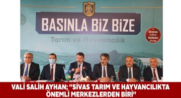 Vali Ayhan basın mensuplarıyla bir araya geldi