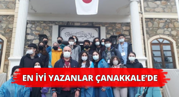 En iyi Hikaye Yazanlar Çanakkale’ye Götürüldü