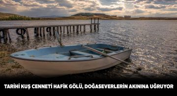 Hafik gölü doğal güzelliğiyle ziyaretçilerin ilgi odağı oldu