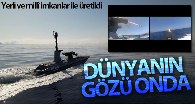 Dünyanın gözü insansız deniz aracı ULAQ-SİDA’da