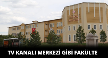 İletişim Fakültesinde TV Yayını