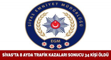 İlk 8 ayda 34 kişi trafik kazalarında hayatını kaybetti
