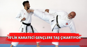 68 Yaşındaki Karate Antrenörü Sporcu Yetiştirme Devam Ediyor!