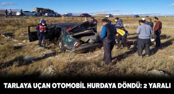 Hafik ilçesinde meydana gelen kazada 2 yaralı