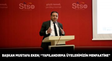 Başkan Eken Ekim ayı meclis toplantısında konuştu