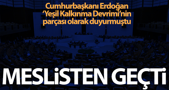 Paris İklim Anlaşması TBMM’de kabul edildi