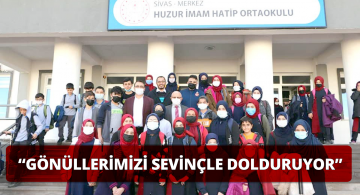 Huzur İmam Hatip Ortaokulu’nda Mevlid Programı Düzenlendi