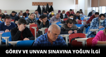 Sivas Cumhuriyet Üniversitesi’ndeki Sınava Katılım Yoğun Oldu