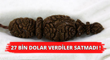 Sivaslı Tespih Ustası Eşi Benzeri Olmayan Bir Tespih Üretti!