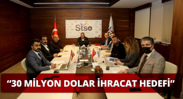 Sivas TSO Başkanı’ndan 30 Milyon Dolarlık Yeni Hedef!