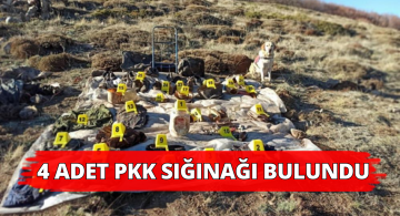 Güvenlik Güçleri Sivas’ta 4 PKK Sığına Buldu!