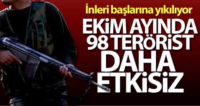 İçişleri Bakan Yardımcısı Çataklı: ‘Ekim ayında 98 terörist etkisiz hale getirilmiştir’