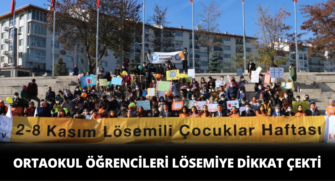 LÖSEV ve Ortaokul Öğrencileri İşbirliği Yaptı
