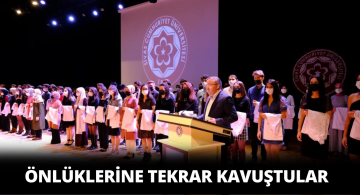 Pandemide Ertelenen Beyaz Önlük Giyme Töreni yapıldı