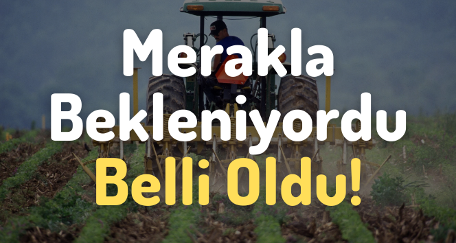 Çiftçilere Müjde, Kuraklık Ödemesi Ne Zaman Yapılacak?