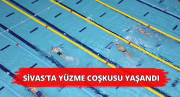 Yüzme Yarışlarına 200’e Yakın Sporcu Katıldı
