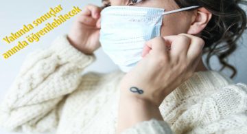 Maske Virüs ile Temas Edince Tepki Veriyor