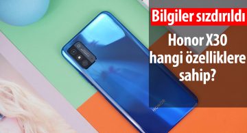 Honor X30 Özellikleri Ortaya Çıktı
