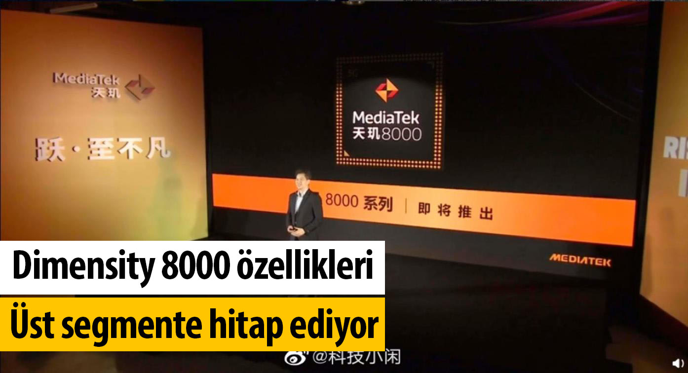 MediaTek Dimensity 8000 Özellikleri Ortaya Çıktı
