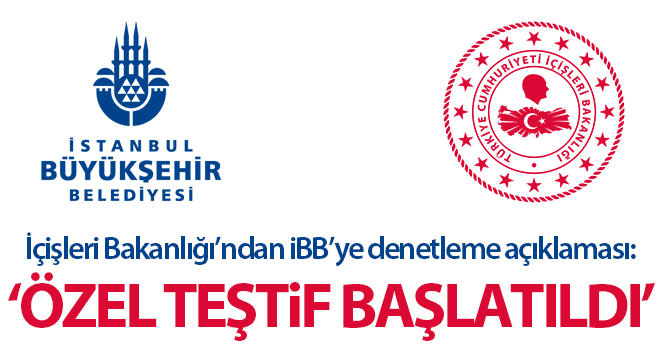 İçişleri Bakanlığından, DİAYDER referansıyla İBB’ye yerleştirilenlere yönelik açıklama