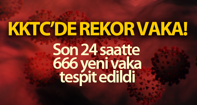 KKTC’de 2021’in son gününde rekor vaka