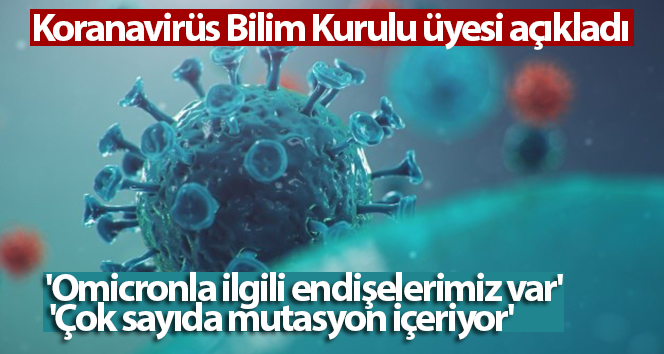 Prof. Dr. Tevfik Özlü: ‘Omicronla ilgili endişelerimiz var’