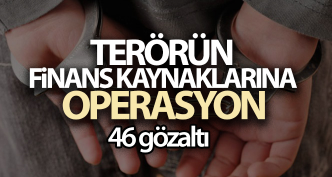 Şırnak’ta terörün finans kaynaklarına operasyon: 46 gözaltı