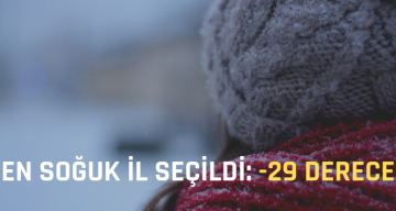 Sivas, Türkiye’nin En Soğuk İli Olarak Kayda Geçti