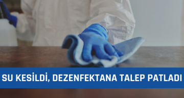 Sivas’ın Su Sorunu Dezenfektan Kullanımını Artırdı