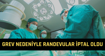 Doktorlar Greve Çıktı, Hastaneler Boş Kaldı