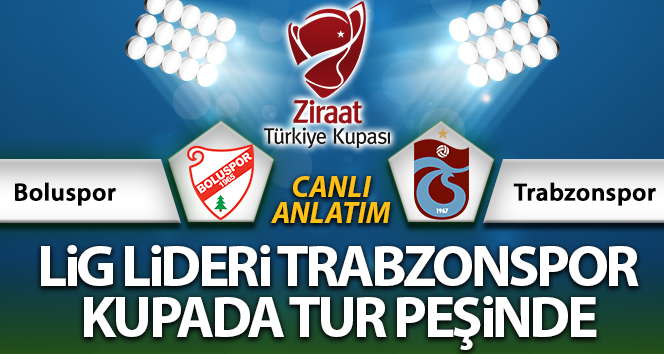 Trabzonspor – Boluspor maç anlatımı
