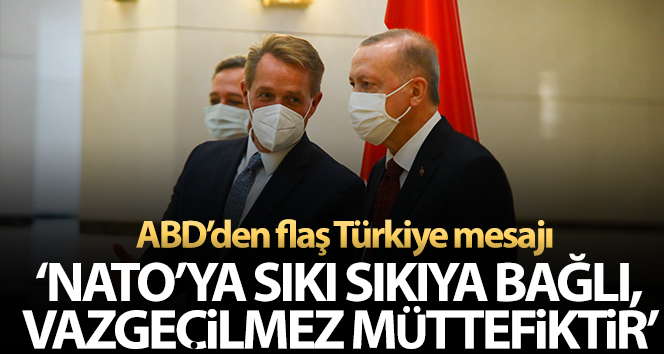ABD’nin Ankara Büyükelçisi Flake: “Türkiye, NATO’ya sıkı sıkıya bağlı, vazgeçilmez bir müttefiktir”