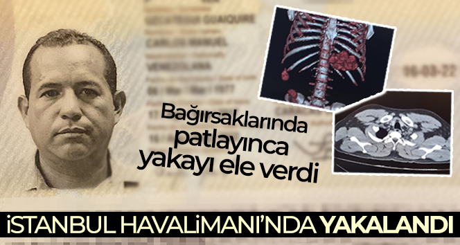 İstanbul Havalimanı’nda uyuşturucu kuryesi yakalandı