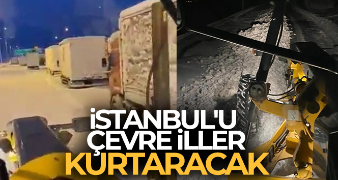İstanbul’u çevre iller kurtaracak