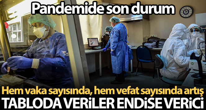 Son 24 saatte korona virüste 82 bin 180 yeni vaka, 174 can kaybı