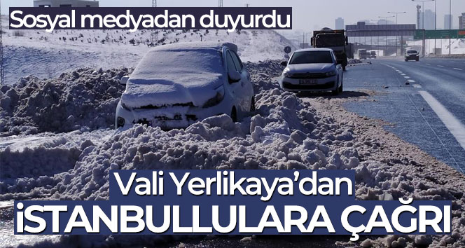 Vali Yerlikaya’dan araçların çekilmesi için 3’üncü uyarı