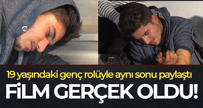 19 yaşındaki genç rolüyle aynı sonu paylaştı