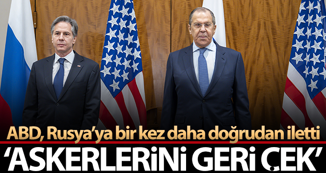 ABD’den Rusya’ya asker yığınağını geri çekme çağrısı