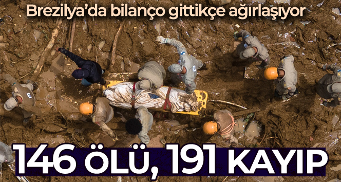 Brezilya’daki sel ve toprak kayması felaketinde bilanço ağırlaşıyor