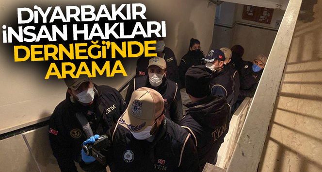 Diyarbakır İnsan Hakları Derneği’nde arama
