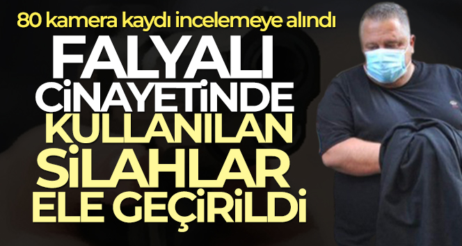 KKTC’deki Falyalı cinayetinde kullanılan silahlar ele geçirildi