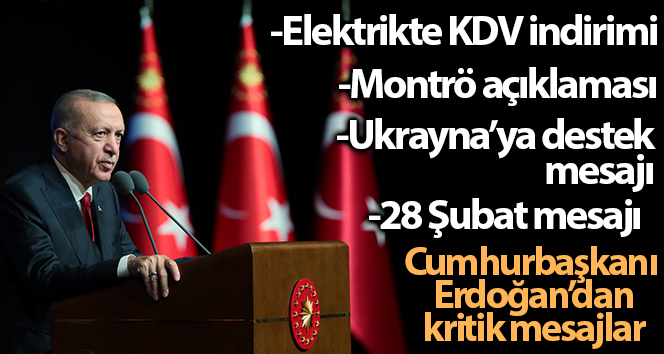 Kritik kabine sonrası Cumhurbaşkanı Erdoğan’dan açıklamalar