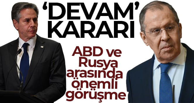 Lavrov ve Blinken telefonda görüştü
