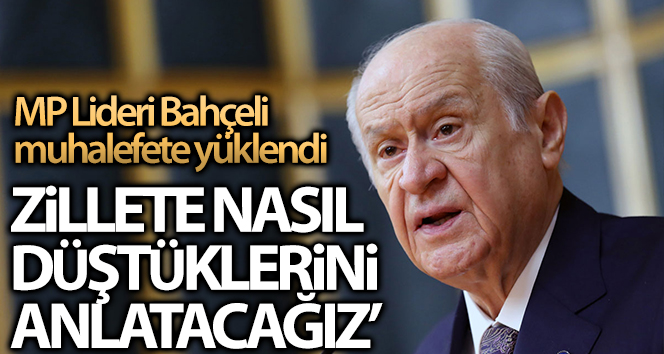 MHP Lideri Bahçeli’den muhalefete sert eleştiri