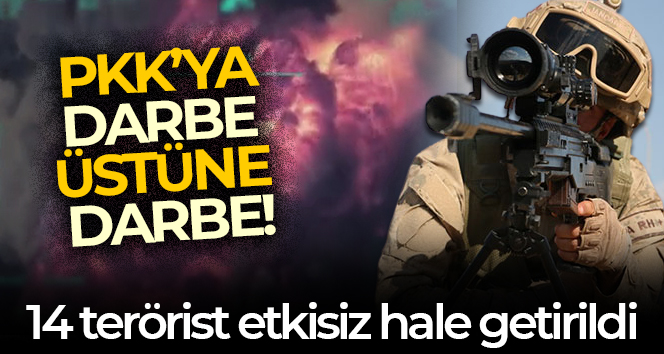 MSB: ‘Fırat Kalkanı bölgesinde 14 terörist etkisiz hale getirildi’