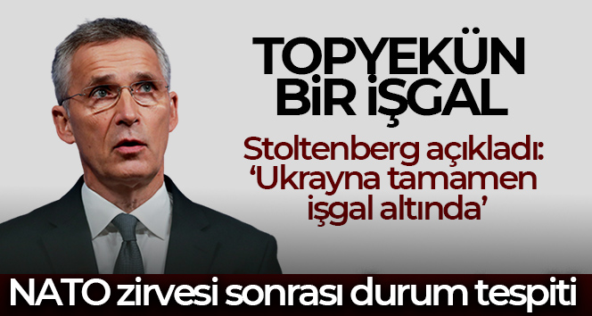 NATO Genel Sekreteri Jens Stoltenberg’den önemli açıklamalar
