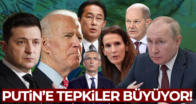 Rusya Devlet Başkanı Putin’e tepkiler büyüyor!