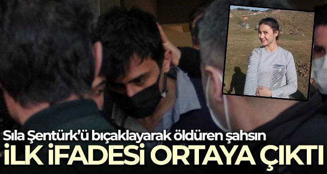 Sıla Şentürk’ü bıçaklayarak öldüren şahsın ilk ifadesi ortaya çıktı