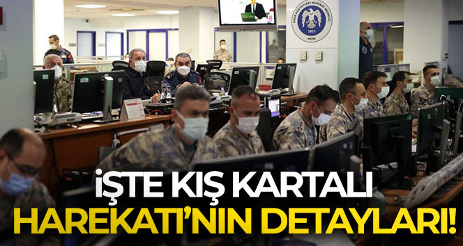 Terör yuvalarını vuran Kış Kartalı Harekatı’nın detayları ortaya çıktı