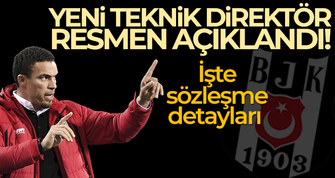 Beşiktaş’ın yeni teknik direktörü belli oldu!